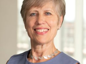 Anne Marie Verstraeten smiles