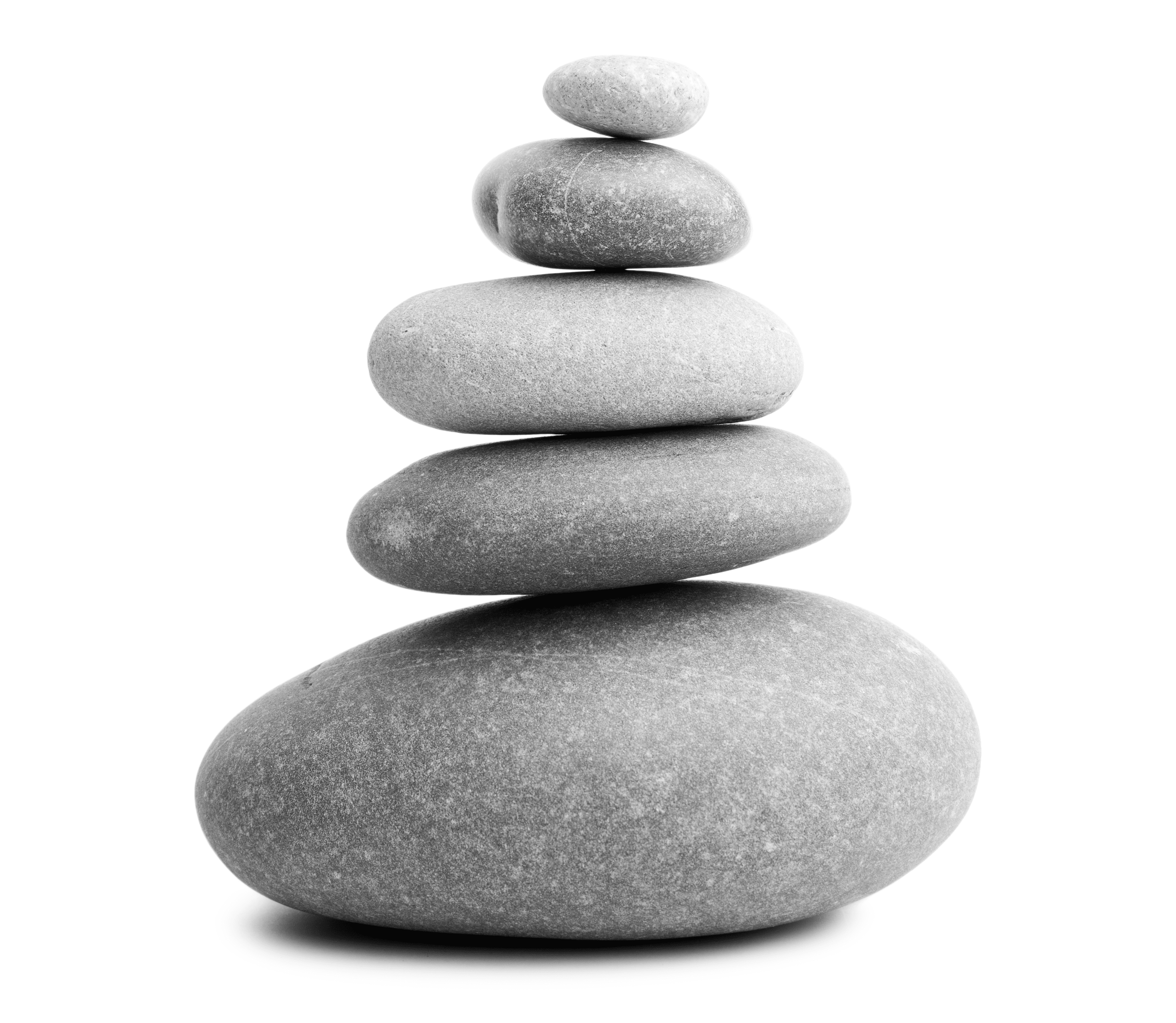 Zen stones piled on top of one another