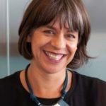 Rebecca Lawrence smiles