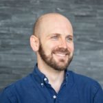 Ben Gaunt smiles off camera