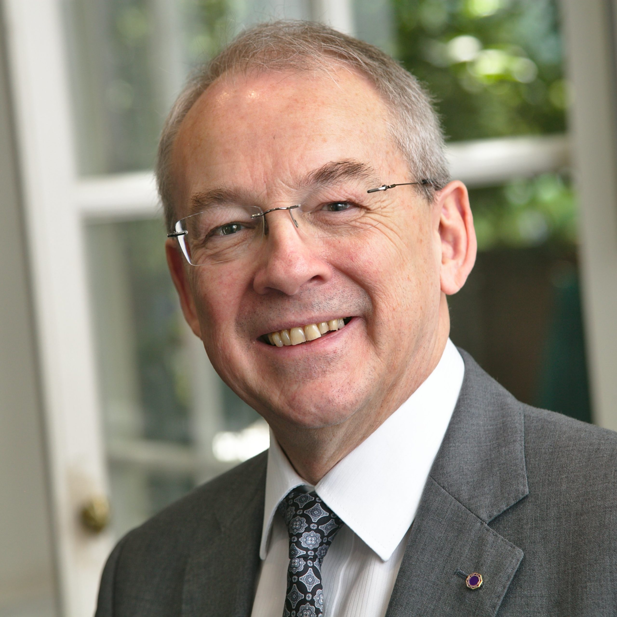 Michael Osbaldeston smiling.