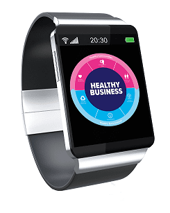 Responsible Business Tracker® image of a stop watch.
