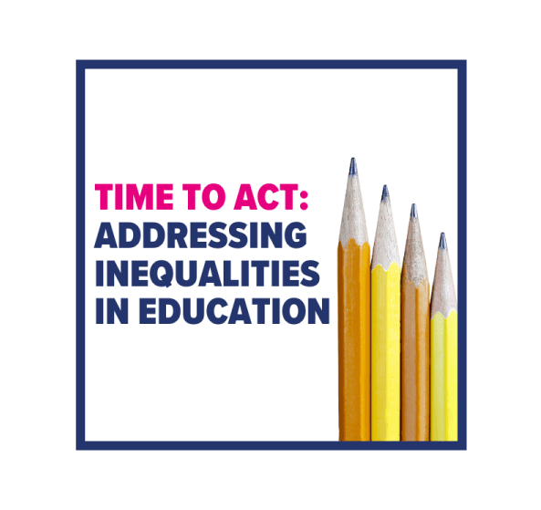 Time to Act - addressing the inequalities in education that need to be addressed to lead to meaningful employment. 