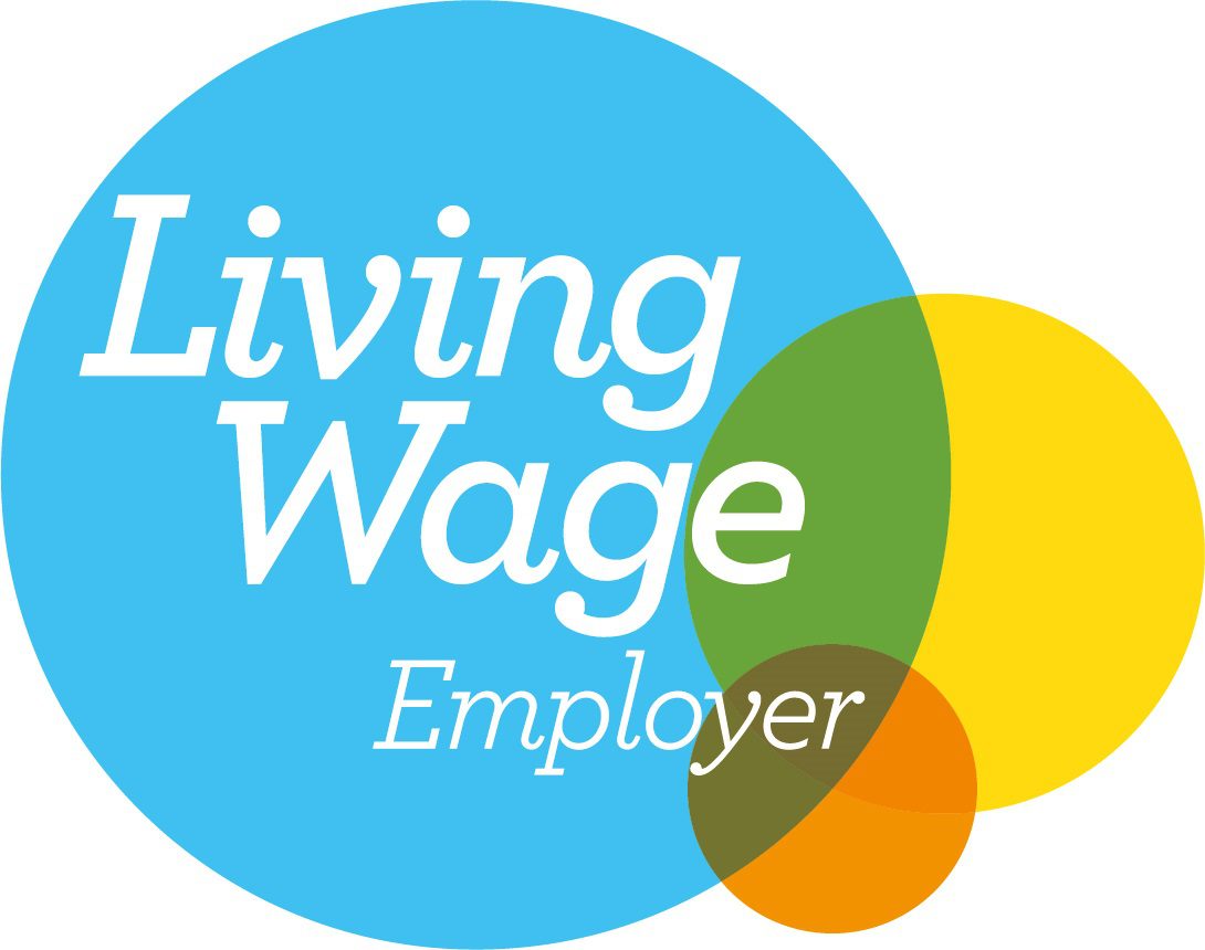 The Living Wage logo.  Business in the Community, the responsible business network is a living wage employer.