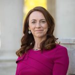 An image of Vicky Davies smiling at the camera.