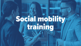 Social mobility training page