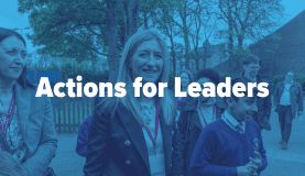 Actions for Leaders page