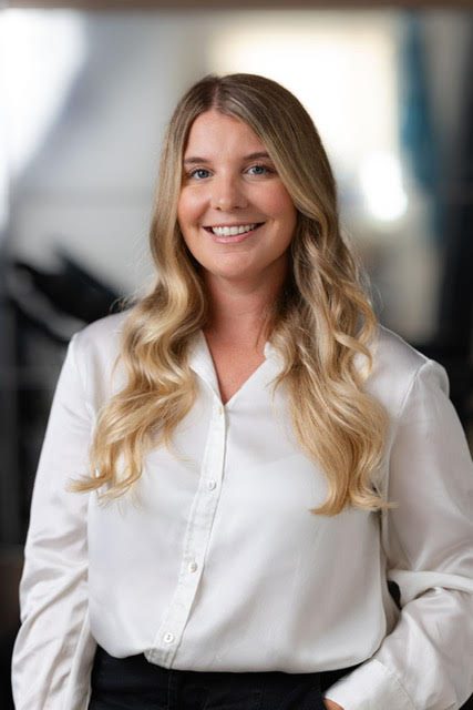 Leah Jeeves smiling at the camera